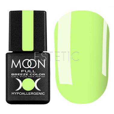Гель-лак Moon Full Breeze color №434 (фисташково-салатовый, эмаль), 8 мл