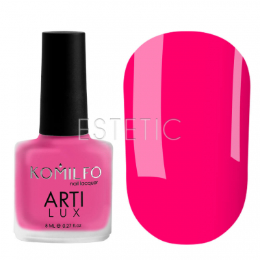 Лак для ногтей Komilfo ArtiLux 030 (розовая фуксия, неоновый), 8 мл