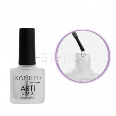 Komilfo ArtiLux Fast Dry Top - Быстросохнущий закрепитель для лака, 8 мл