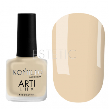 Лак для ногтей Komilfo ArtiLux 002 (розовый френчевый полупрозрачный), 8 мл