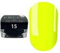 Edlen Builder Gel №15 - Гель для нарощування (жовтий), 15 мл