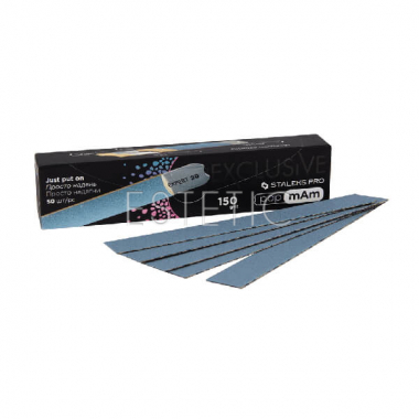 STALEKS PRO DFCX-22-240 Сменные файлы-чехлы papmAm для пилки прямой EXCLUSIVE 22 240 грит (50 шт)