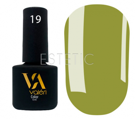 Гель-лак Valeri №019 (оливка, эмаль), 6 мл