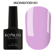 Гель-лак Komilfo Deluxe Series №D183 (сиреневый, эмаль), 8 мл