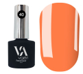Valeri French Base Neon №040 - цветная база для гель-лака (неоновый абрикос),  6 мл
