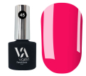 Valeri French Base Neon №045 - цветная база для гель-лака (малиновый, неон),  6 мл