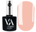 Valeri French base №012 - Камуфлююча база для гель-лаку (рожевий, емаль), 12 мл