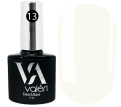 Valeri French base №013 - Камуфлююча база для гель-лаку (молочний, емаль), 12 мл