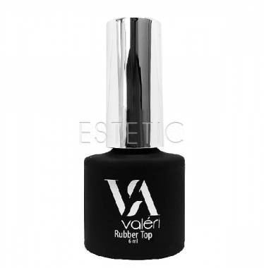 Valeri Rubber Top - Закрепитель для гель-лака с липким слоем,  6 мл