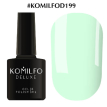 Гель-лак Komilfo Deluxe Series №D199 (світла м'ята, емаль), 8 мл