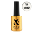 F.O.X Top Rubber - Каучуковый закрепитель для гель-лака, 14 мл