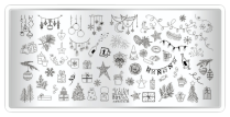 Taki Da Пластина для стемпінгу mini Holiday collection 01