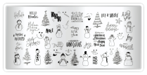 Taki Da Пластина для стемпинга mini Holiday collection 03