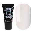 Kira Nails Acryl Gel Glitter Milk - Акрил-гель (молочний з гліттером), 30 г