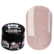 Kira Nails Acryl Gel Glamour №02 - Акрил-гель (блідо-персиковий, з блискітками), 15 г 