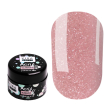 Kira Nails Acryl Gel Glamour №03 - Акрил-гель (кораллово-розовый, с блестками),  5 г