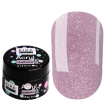 Kira Nails Acryl Gel Glamour №04 - Акрил-гель (приглушенный розово-лиловый, с блестками), 15 г