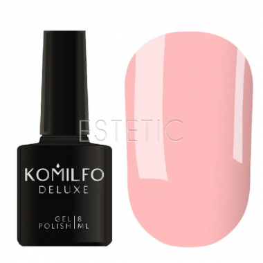 Гель-лак Komilfo Deluxe Series №D210 (нежно-розовый, эмаль), 8 мл
