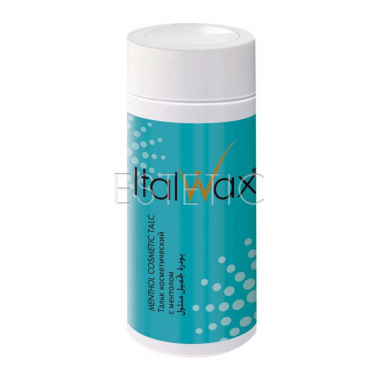 ITALWAX Menthol Cosmetic Talc - Тальк косметичний з ментолом, 50 г