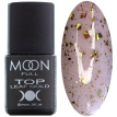 MOON FULL Top Leaf Gold - Топ с золотистыми хлопьями потали (без липкого слоя), 8 мл
