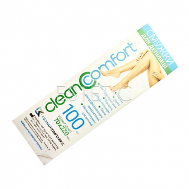 Clean Comfort Полоски для депиляции 7см*22см 70г\м2 (100 шт/уп)