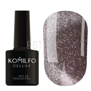 Komilfo Гель-лак Luminous Cat Eye 003 (кавовий), 8 мл