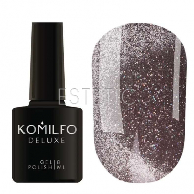 Komilfo Гель-лак Luminous Cat Eye 003 (кофейный), 8 мл