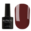 Гель-лак Komilfo Deluxe Series №D232 (шоколадний, емаль), 8 мл