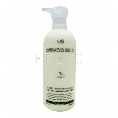 La'dor Moisture Balancing Conditioner - Безсиликоновий увлажняющий кондиционер для сухих и поврежденных волос, 530 мл