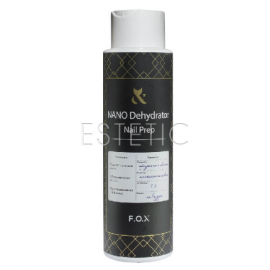 F.O.X NANO Dehydrator Nail Prep - Знежирювачах для нігтів, 500 мл