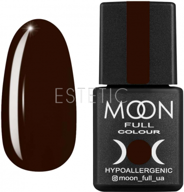 Гель-лак MOON FULL Fashion Color №236 (темный шоколад), 8 мл