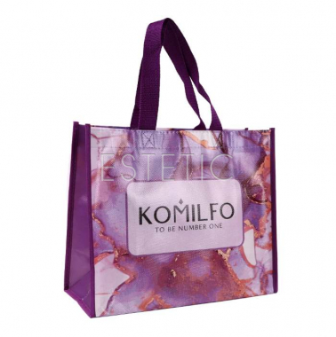 Komilfo Сумка 25*30*14 см фиолетовая 