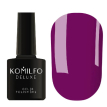 Гель-лак Komilfo Deluxe Series №D247 (темно-ліловий, емаль), 8 мл