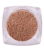 KOMILFO Бульонки металлические Rose Gold (0,8 мм), 6 г
