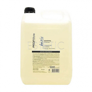 Profi Style Basic Shampoo Cleaning - Шампунь для всех типов волос очищающий, 5000 мл