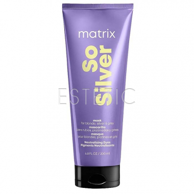 MATRIX Total Results Color Obsessed So Silver Triple Power Mask - Маска для волосся потрійної дії, 200 мл