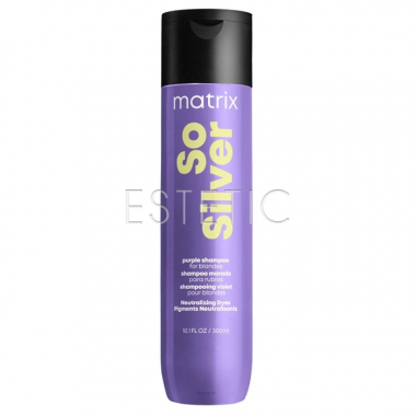 MATRIX Total Results Color Obsessed So Silver Shampoo - Шампунь проти пожовтіння волосся, 300 мл