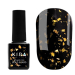 Фото 1 - Kira Nails No Wipe Top Gold Shard - топ без липкого шару з золотою поталлю, 6 мл