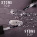 Фото 3 - Komilfo No Wipe Top Stone - закрепитель без липкого слоя с черно-белыми элементами, 8 мл
