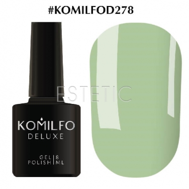 Гель-лак Komilfo Deluxe Series №D278 (оливка, эмаль), 8 мл