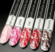 Фото 2 - Actuelle Nails Лак-фарба для стемпінгу Red (червоний), 8 мл 