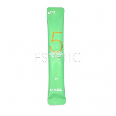 MASIL 5 Probiotics Scalp Scaling Shampoo Stic Pouch - Шампунь-саше для глубокого очищения кожи голови, 8 мл