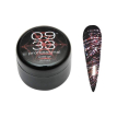 0933 Professional Spider gel №4 (Red) - Светоотражающий гель-паутинка (красный), 5 мл