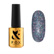 Гель-лак F.O.X Masha Efrosinina New Year Collection ME-036 (серебристый голографический, светоотражающий), 7 мл