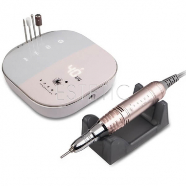 Фрезер для маникюра BUCOS Nail Drill X1 PRO BLUSH, 65 Вт, 40000 обротов