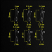 Фото 3 - Komilfo SoFast Nail Forms Stiletto - Гелевые формы для наращивания, стилет, 240 шт