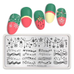 Born Pretty Decoration L002 Пластина для стемпинга 