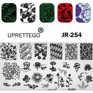 Uprettego Пластина для стемпинга JR-254