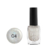 Фото 1 - Лак для ногтей Go Active Nail Polish Nail in Color №04 (разноцветные блесточки на прозрачной основе), 10 мл