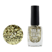Лак для ногтей Go Active Nail Polish Nail in Color №27 (светло-золотые блестки на прозрачной основе), 10 мл